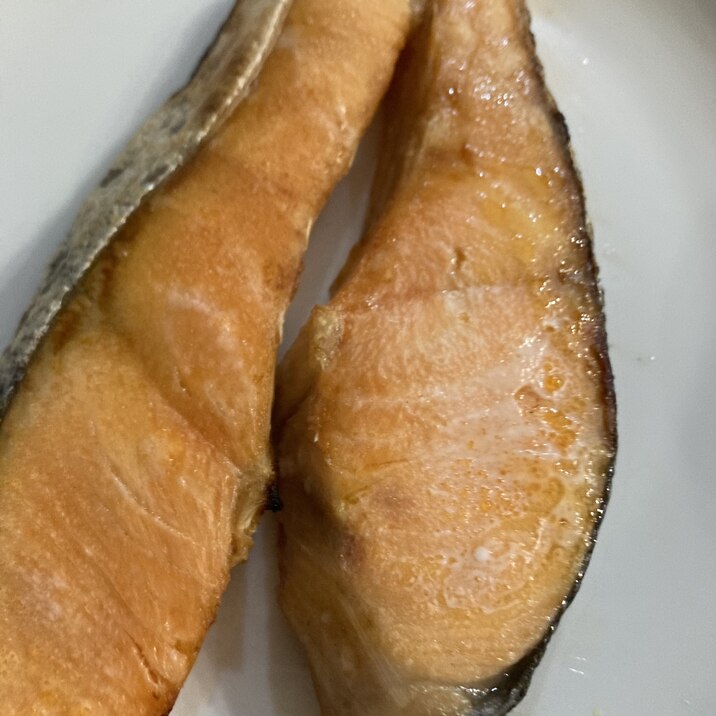白味噌バター焼き鮭